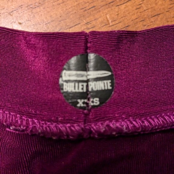 Bullet Pointe Plum Ballet Skirt sz xxs - Picture 3 of 5
